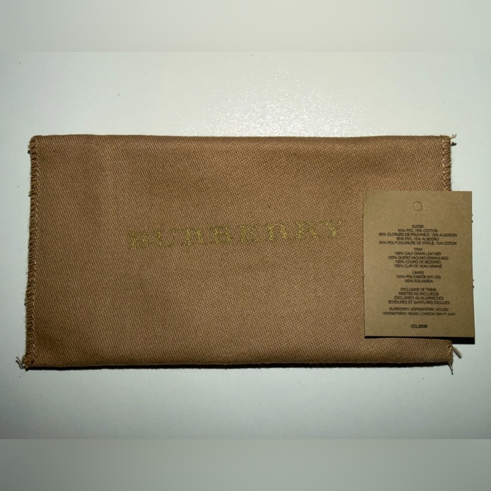 Burberry Nova Check Laser Cut Patchwork Card Wall… - image 5